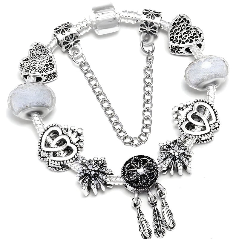 Feather Bracelet bracelet by Unique Leather Bracelets