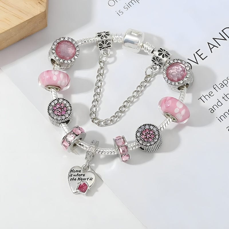 Charm Home Is Where The Heart Is Bracelet