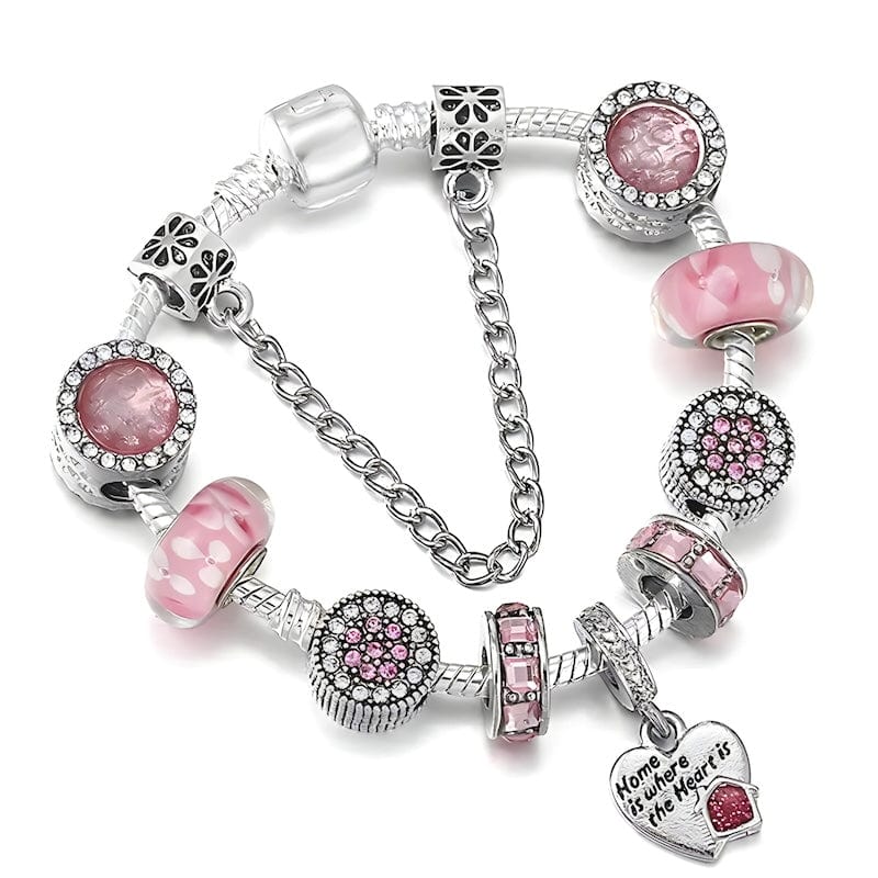 Charm Home Is Where The Heart Is Bracelet