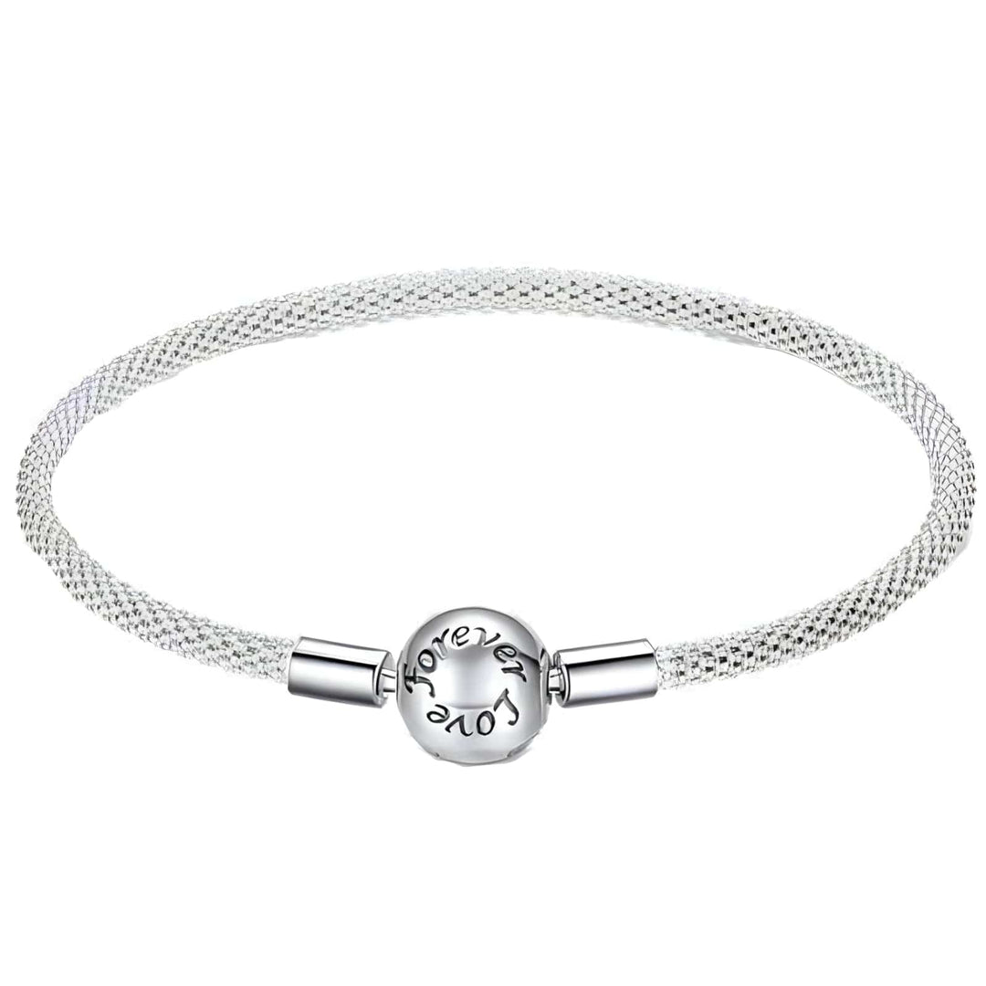 Charm Love Charm Bangle Bracelet