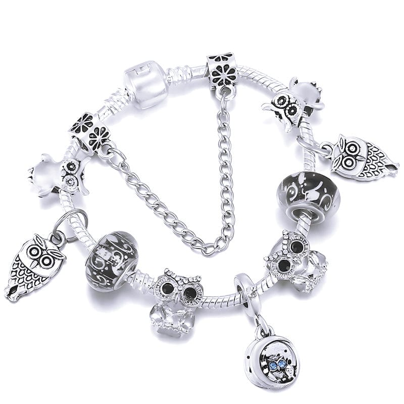 Charm Owl Bracelet Animal Charm