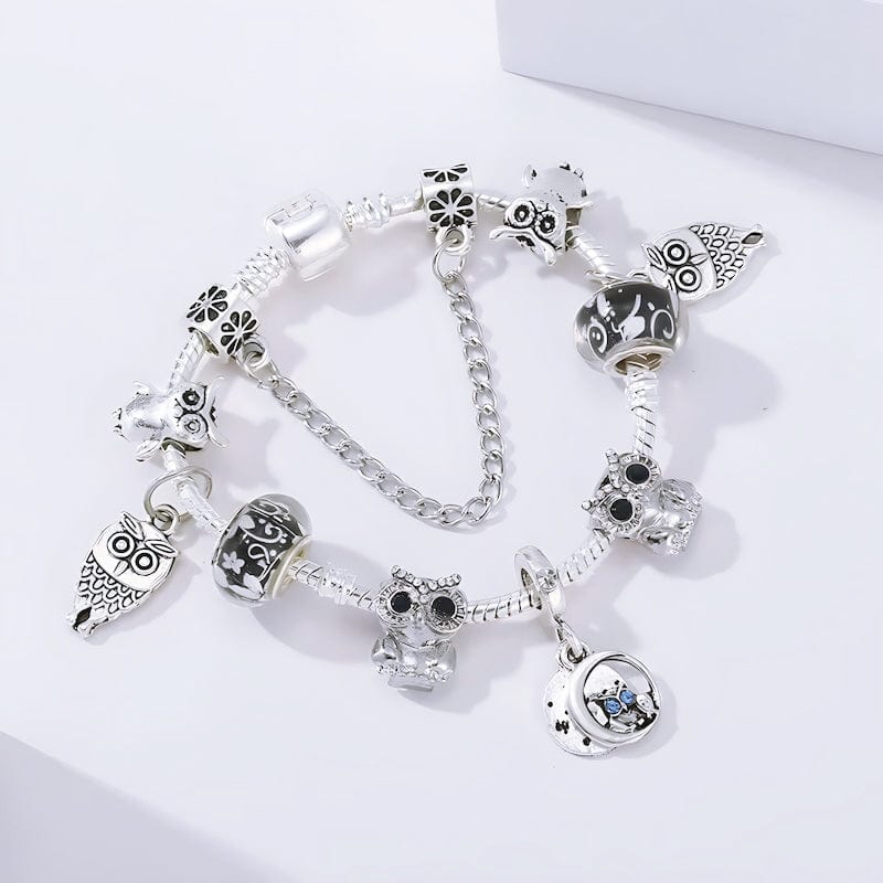 Charm Owl Bracelet Animal Charm