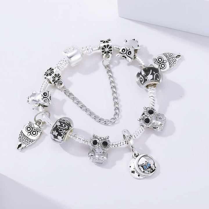 Charm Owl Bracelet Animal Charm