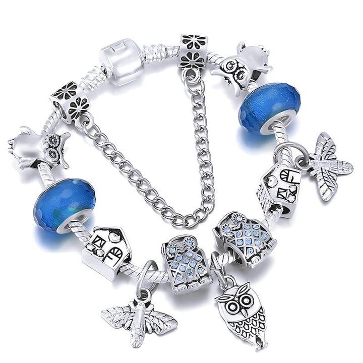 Charm Owl Bracelet Animal Charm