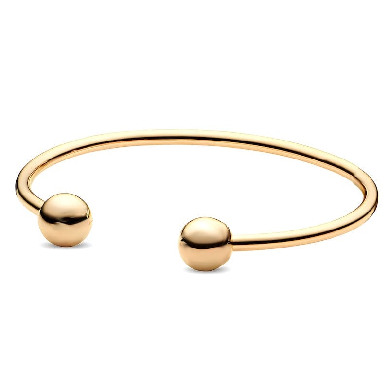 Cuff Simple Round Beads Classic Cuff Bracelet