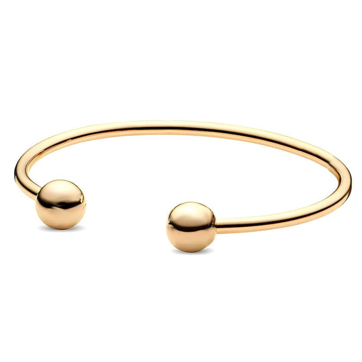 Cuff Simple Round Beads Classic Cuff Bracelet