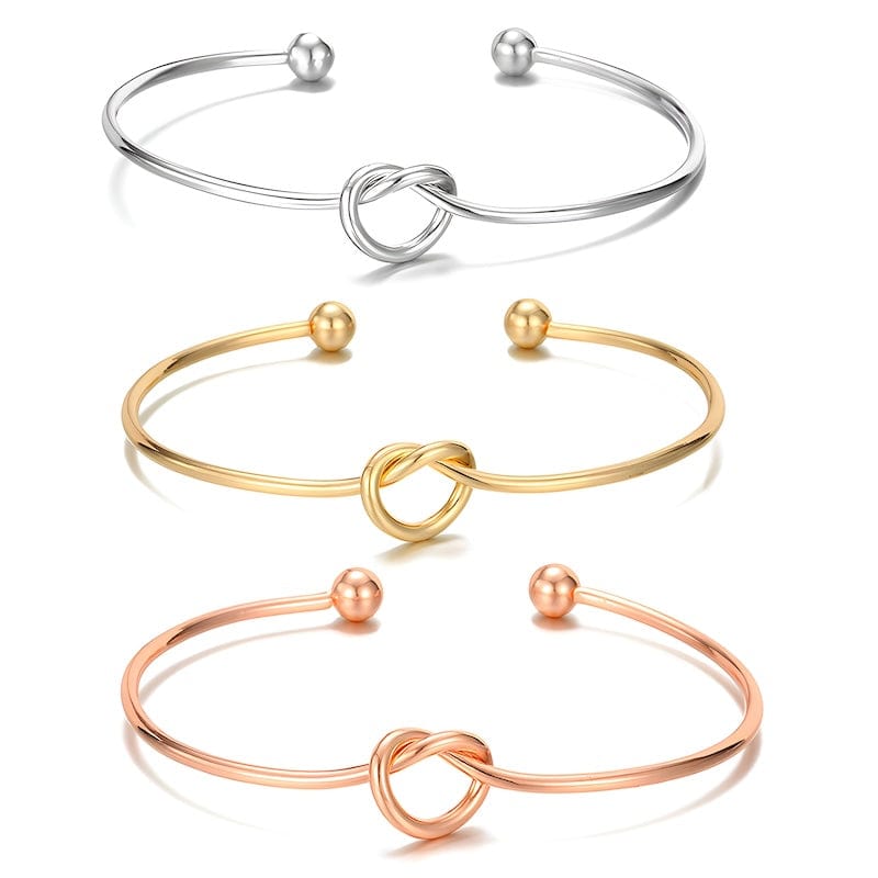 Cuff Tie Knot Cuff Bracelet