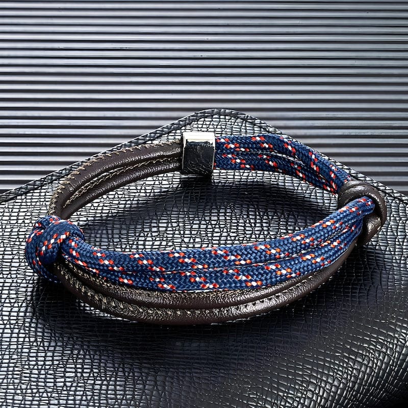 Leather Fashion Sport Camping Rope Leather Bracelet