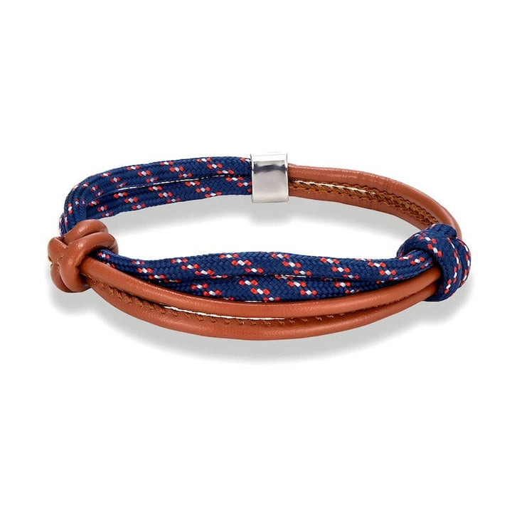 Leather Fashion Sport Camping Rope Leather Bracelet