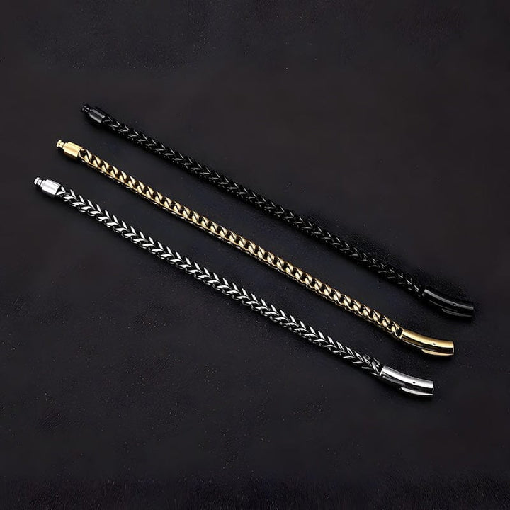 Link Chain Chain Style Magnet Button Bracelet