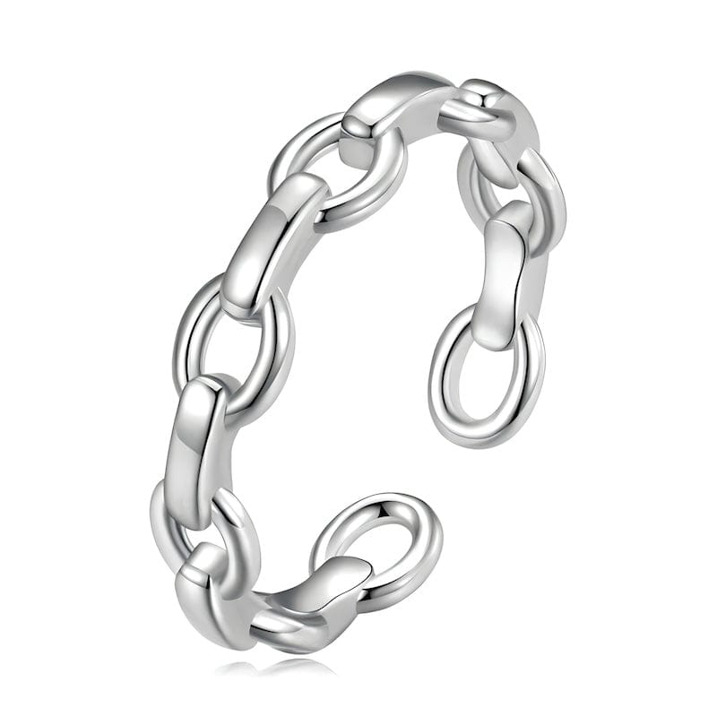 Rings Chain Ring Sterling Silver