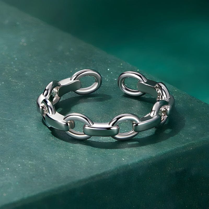 Rings Chain Ring Sterling Silver