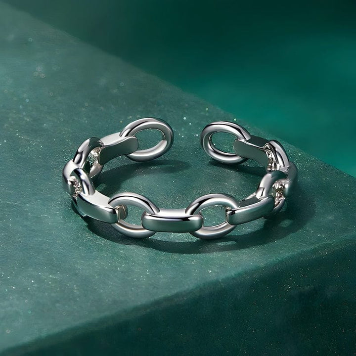 Rings Chain Ring Sterling Silver