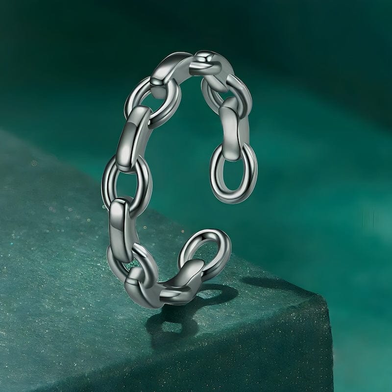 Rings Chain Ring Sterling Silver