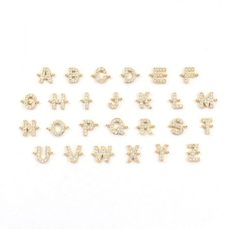 Rope Initial Bracelet Rope Black