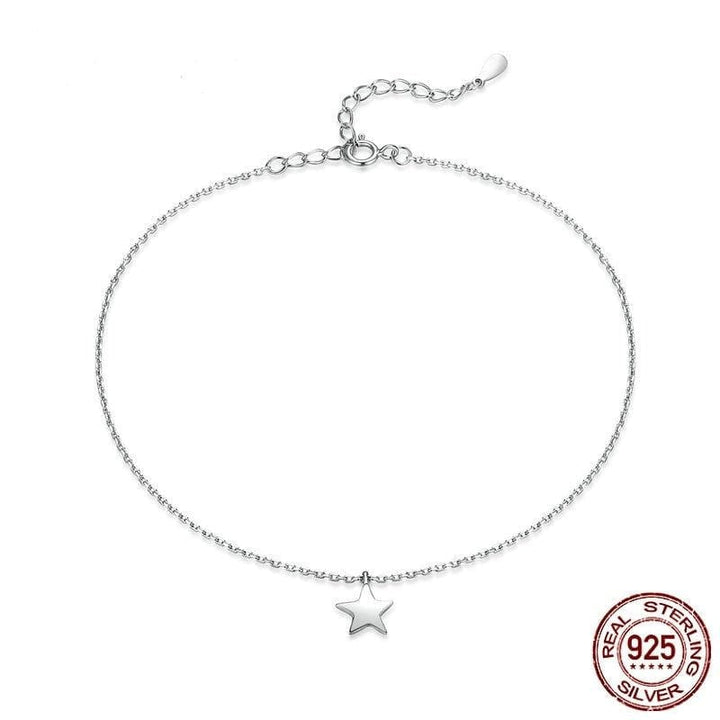 Anklets Star Silver Anklet Women Bracelet