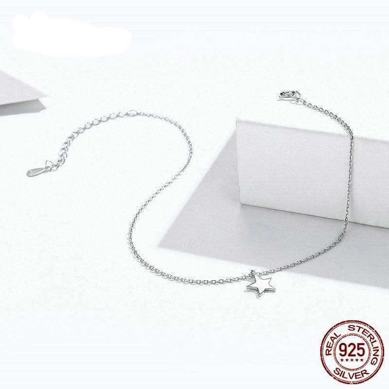 Anklets Star Silver Anklet Women Bracelet