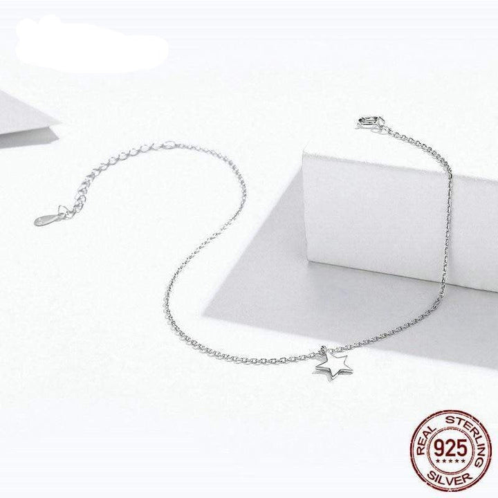 Anklets Star Silver Anklet Women Bracelet