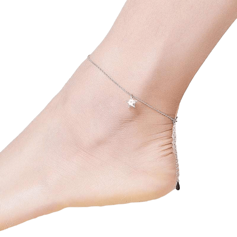Anklets Star Silver Anklet Women Bracelet