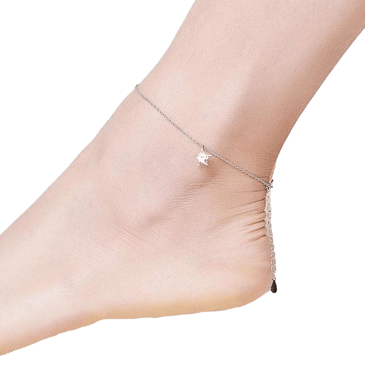 Anklets Star Silver Anklet Women Bracelet