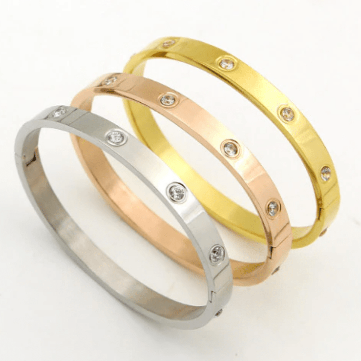 Love Bangle Bracelet bracelet by Unique Leather Bracelets