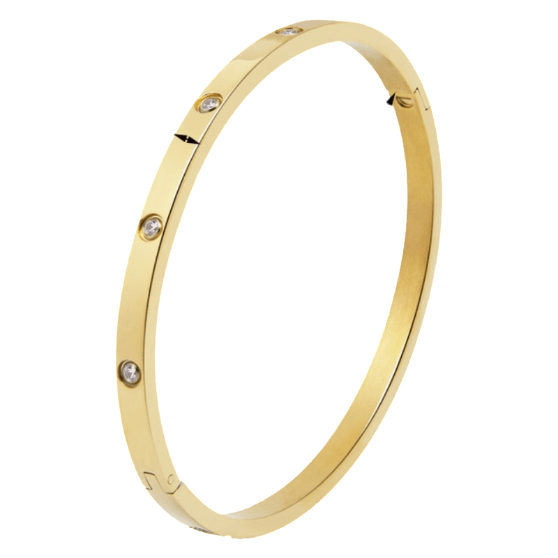 Love Bangle Bracelet bracelet by Unique Leather Bracelets