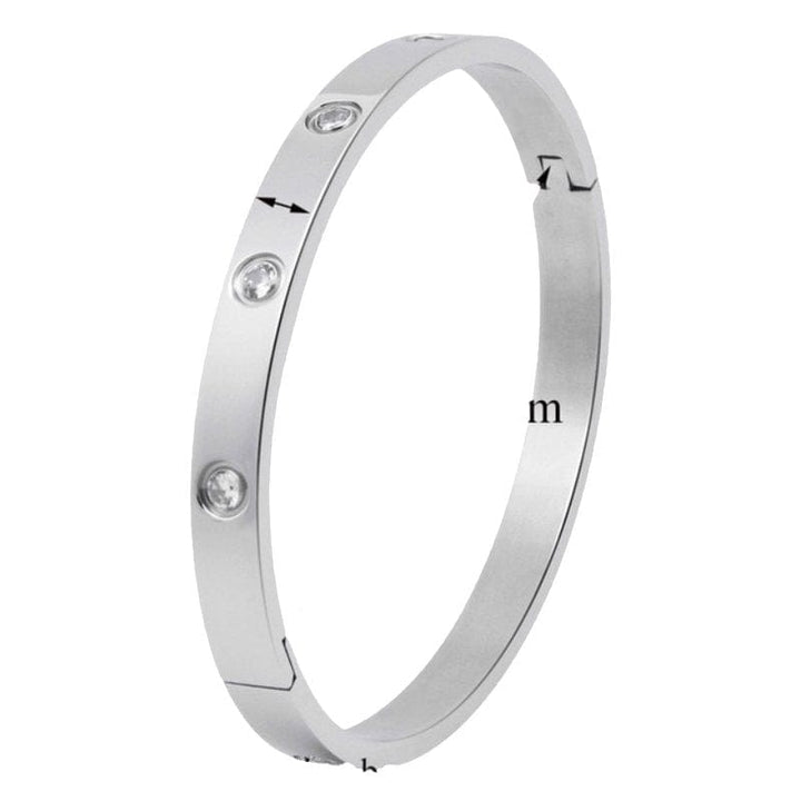 Love Bangle Bracelet bracelet by Unique Leather Bracelets