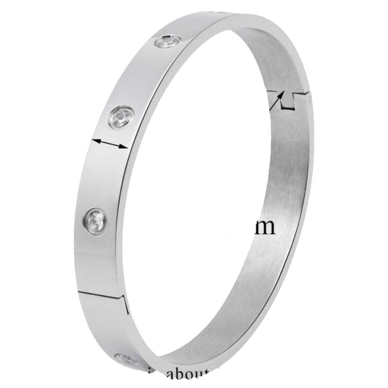 Love Bangle Bracelet bracelet by Unique Leather Bracelets