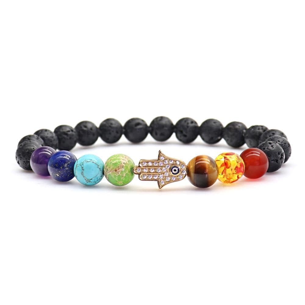 Beaded Lucky Chakra Beaded Bracelets