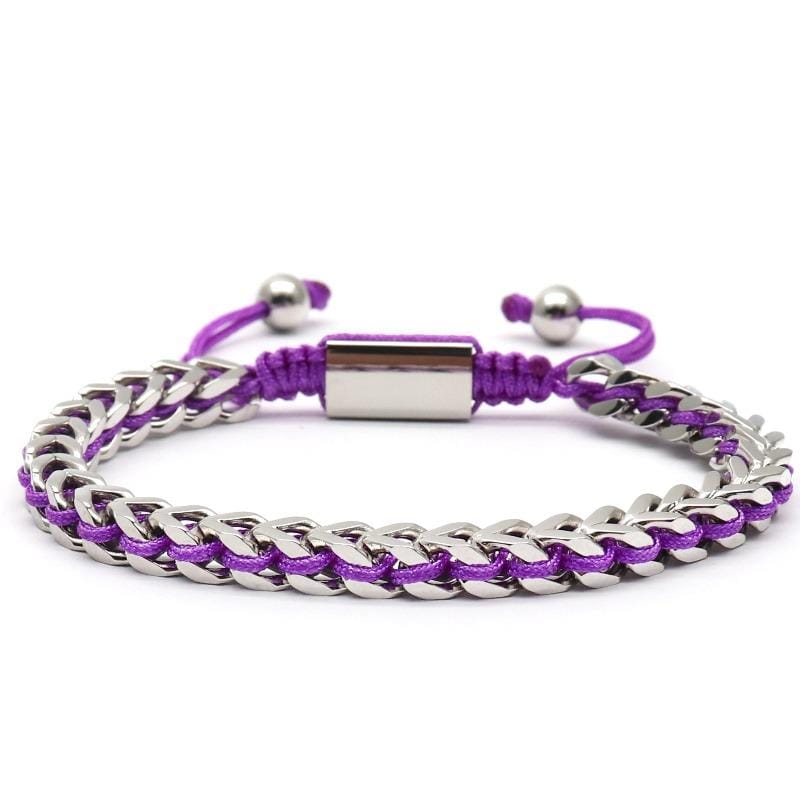 The Camille Hand Woven Womens Bracelets bracelet by Unique Leather Bracelets