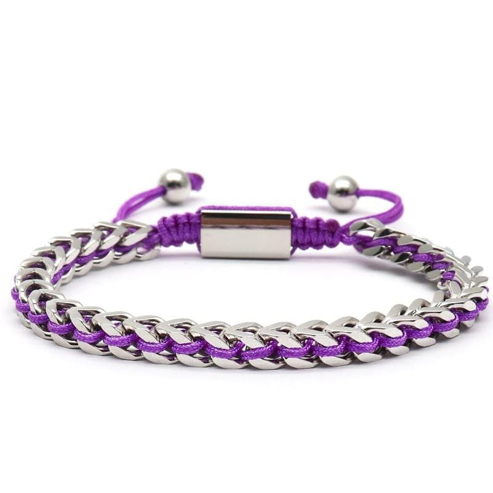 The Camille Hand Woven Womens Bracelets bracelet by Unique Leather Bracelets