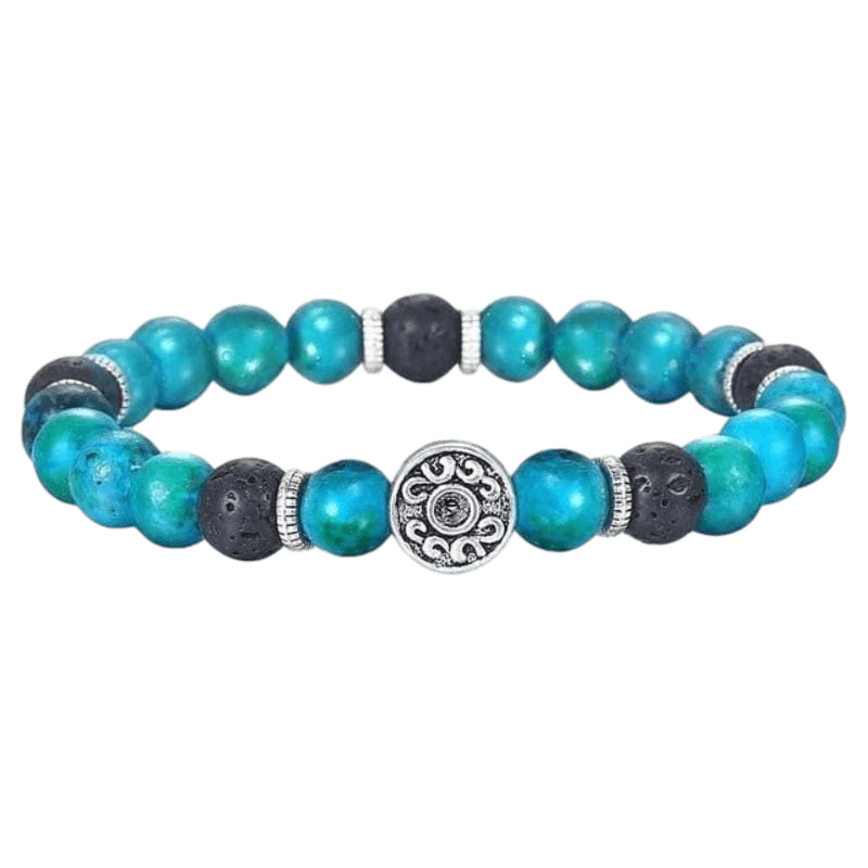 Beaded Tribal Pendant Beaded Bracelet