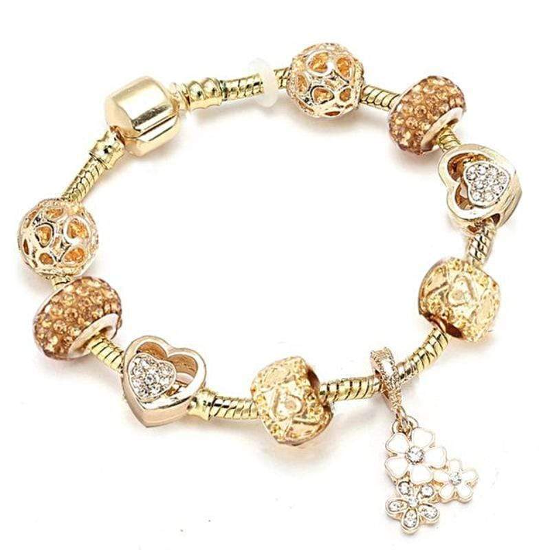 Charm Golden Pan Charm Bracelets