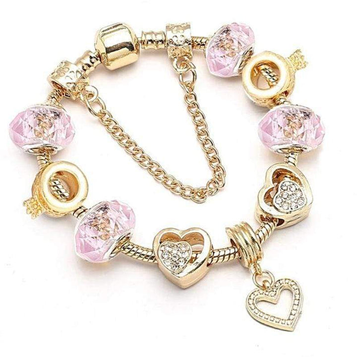Charm Golden Pan Charm Bracelets