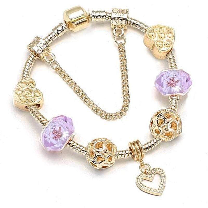 Charm Golden Pan Charm Bracelets