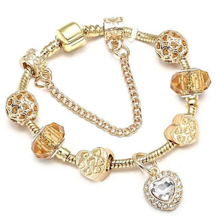 Charm Golden Pan Charm Bracelets