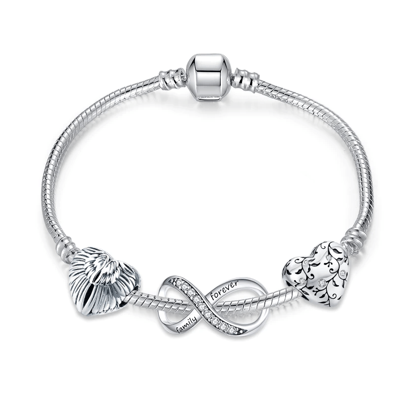 Charm Infinity Bracelet