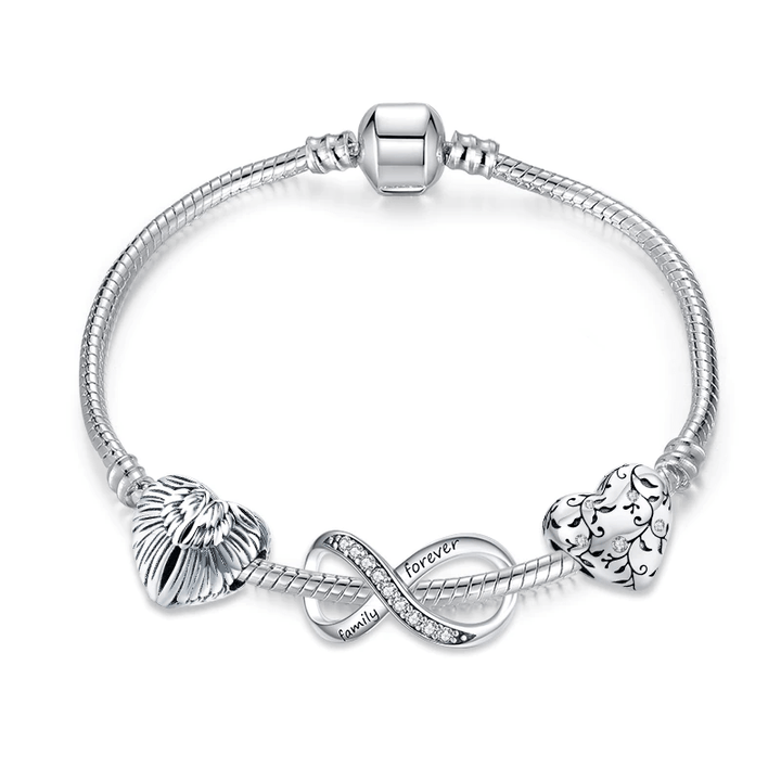 Charm Infinity Bracelet