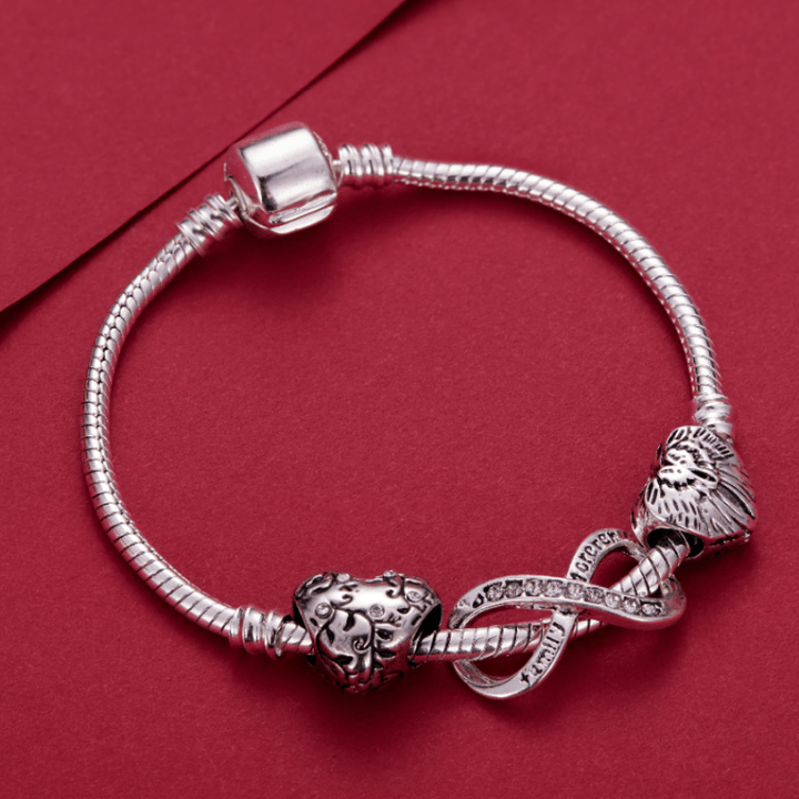 Charm Infinity Bracelet