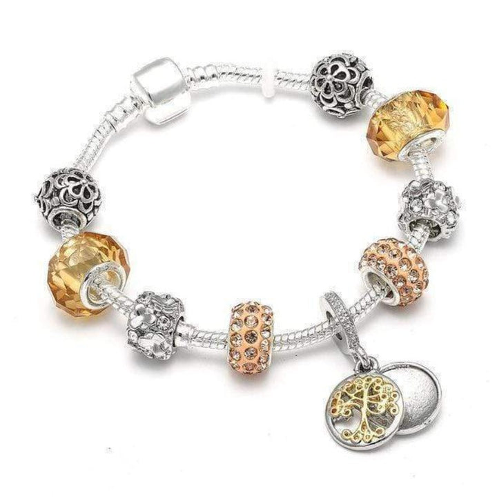 Charm Tree for Life Bracelet – Nature-Inspired Charm Jewelry