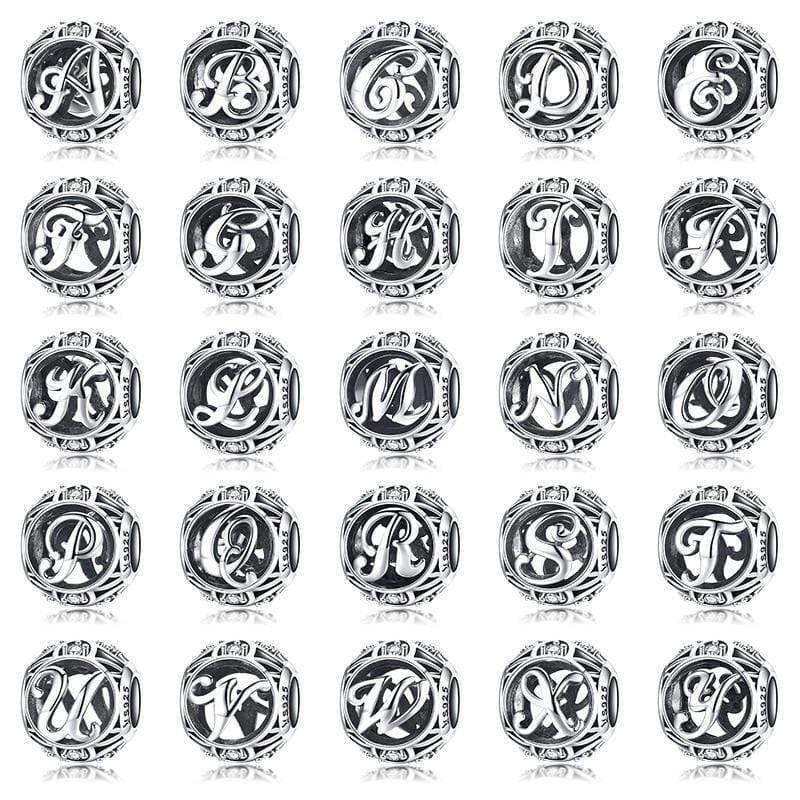 Charms Classic Alphabet Charms