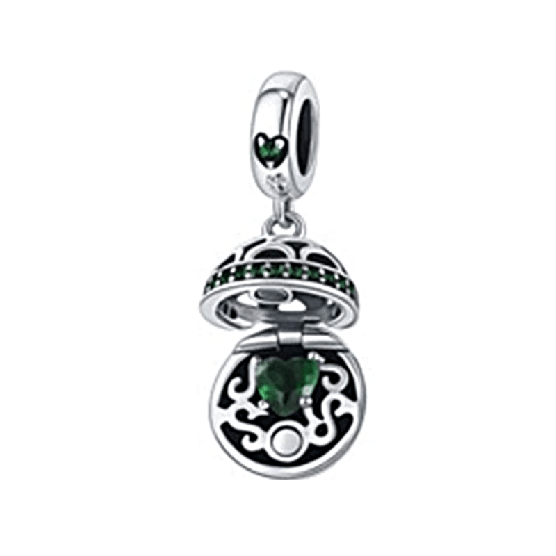 Charms Classic Gift Box Charms Green