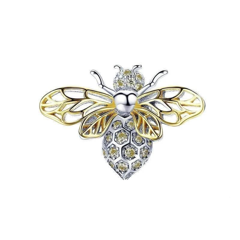 Charms Classic Honey Bee Charm Silver