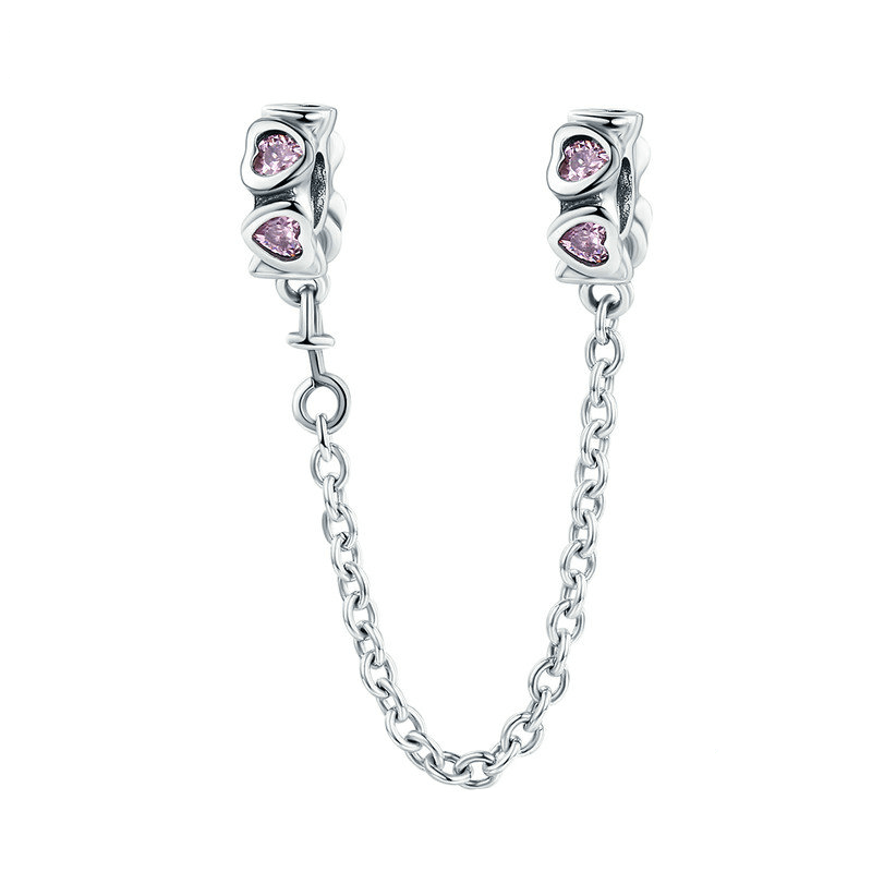 Charms Classic Pink Heart Stopper Pink