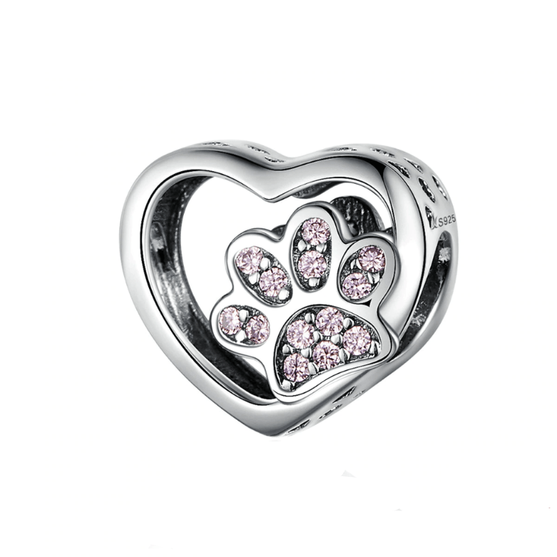 Charms Dog Paw Print Charm