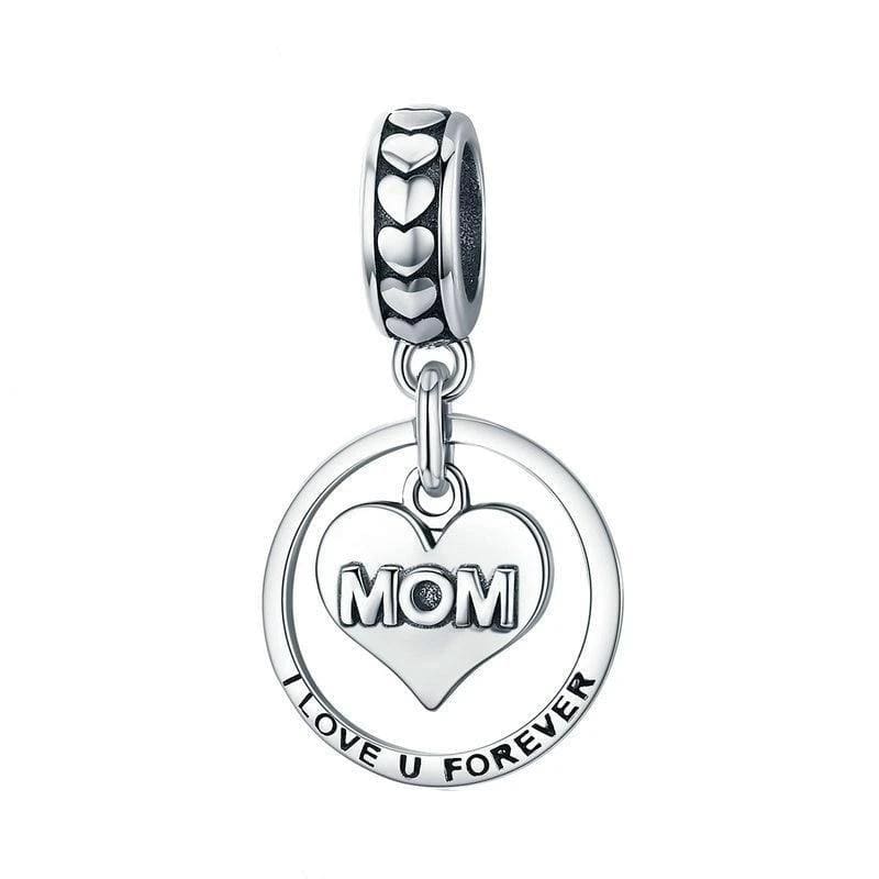 Charms Mother Forever Charm Silver