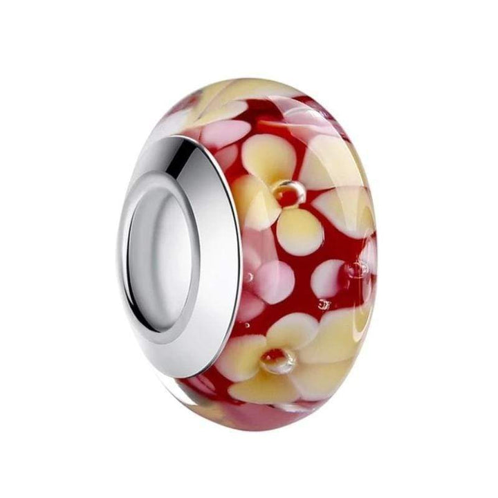 Charms Murano Glass Beads Gold
