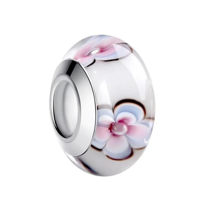 Charms Murano Glass Beads Silver/2
