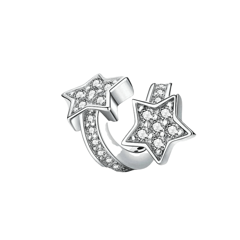 Charms Studded Shiny Star Charm