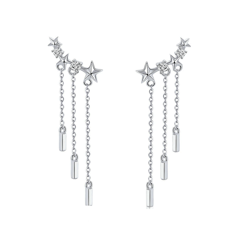 Dangle Star Dangle Earrings